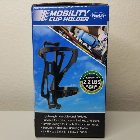 Mobile Bike Cup And Bottle Holder Portable Drink Holder NIB - Picture 3 of 7
